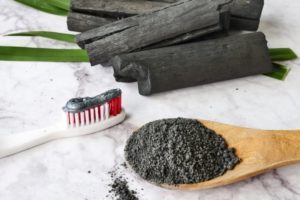 toothbrush with activated charcoal